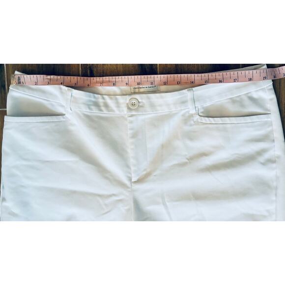 Christopher & Banks White Trouser Pant Women's 14 - Picture 7 of 11